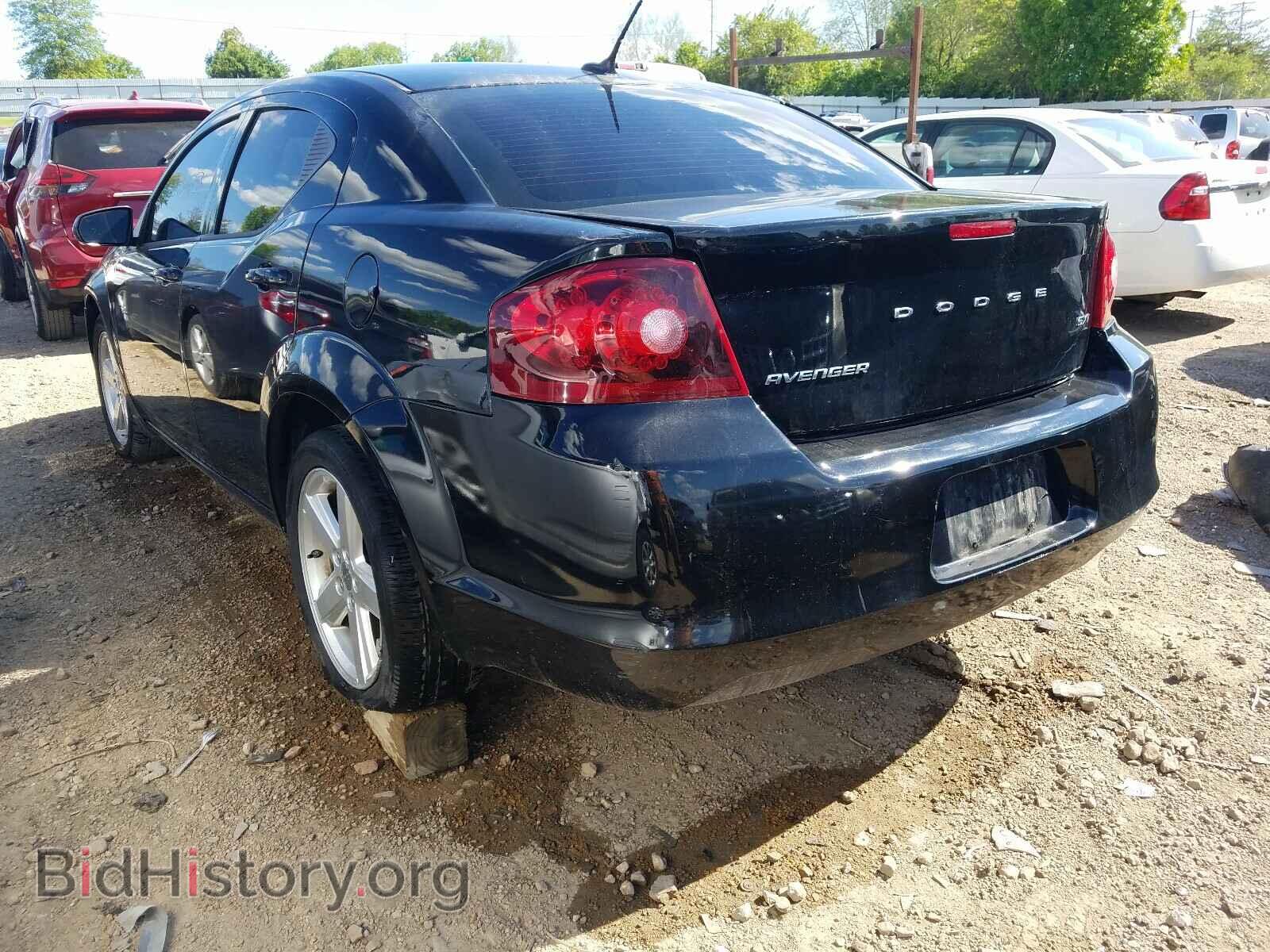 2013 DODGE AVENGER - VIN: 1C3CDZCB5DN680574 - Фото 3