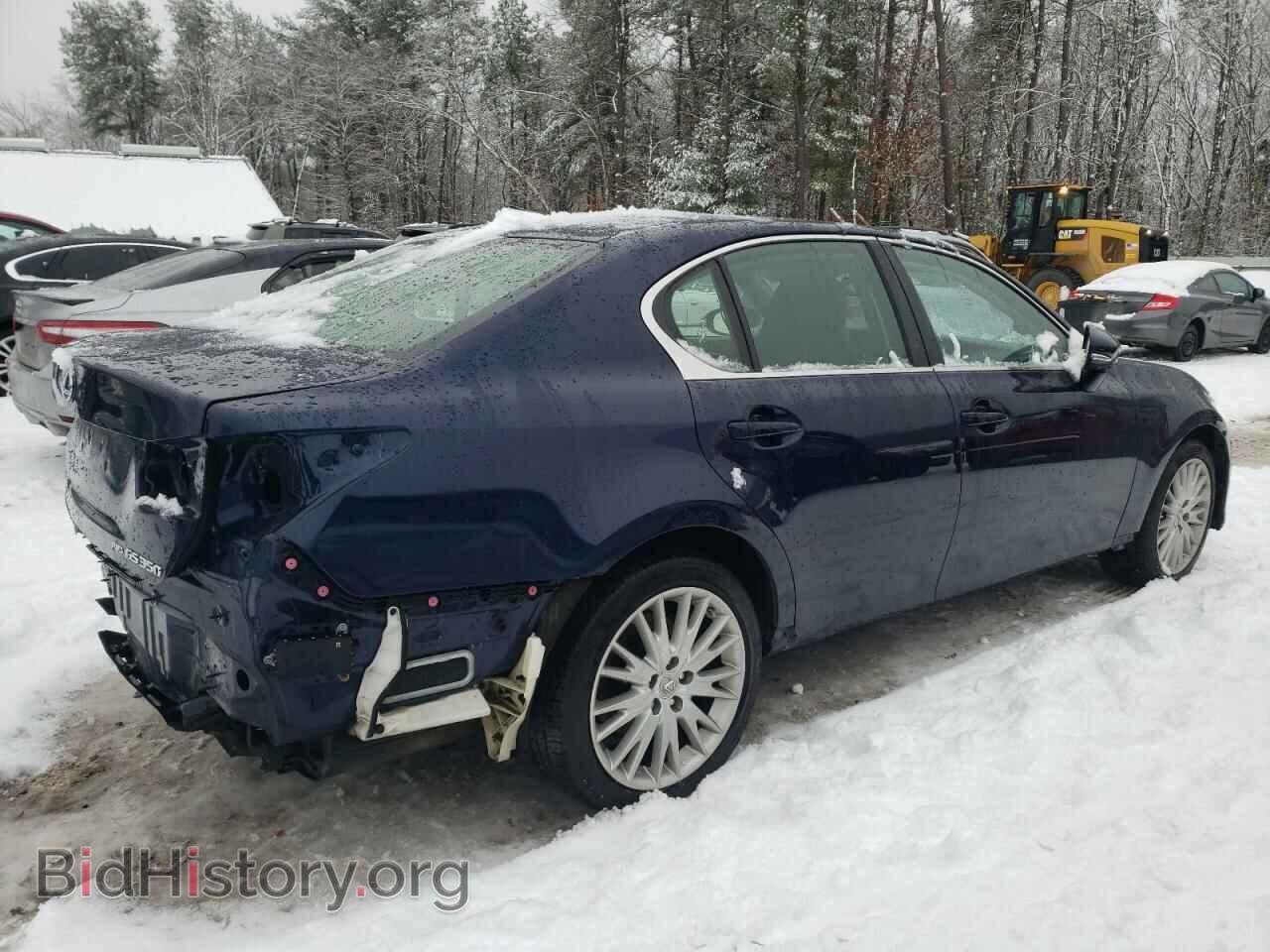 2013 LEXUS GS350 - VIN: JTHCE1BL2D5001444 - Фото 3