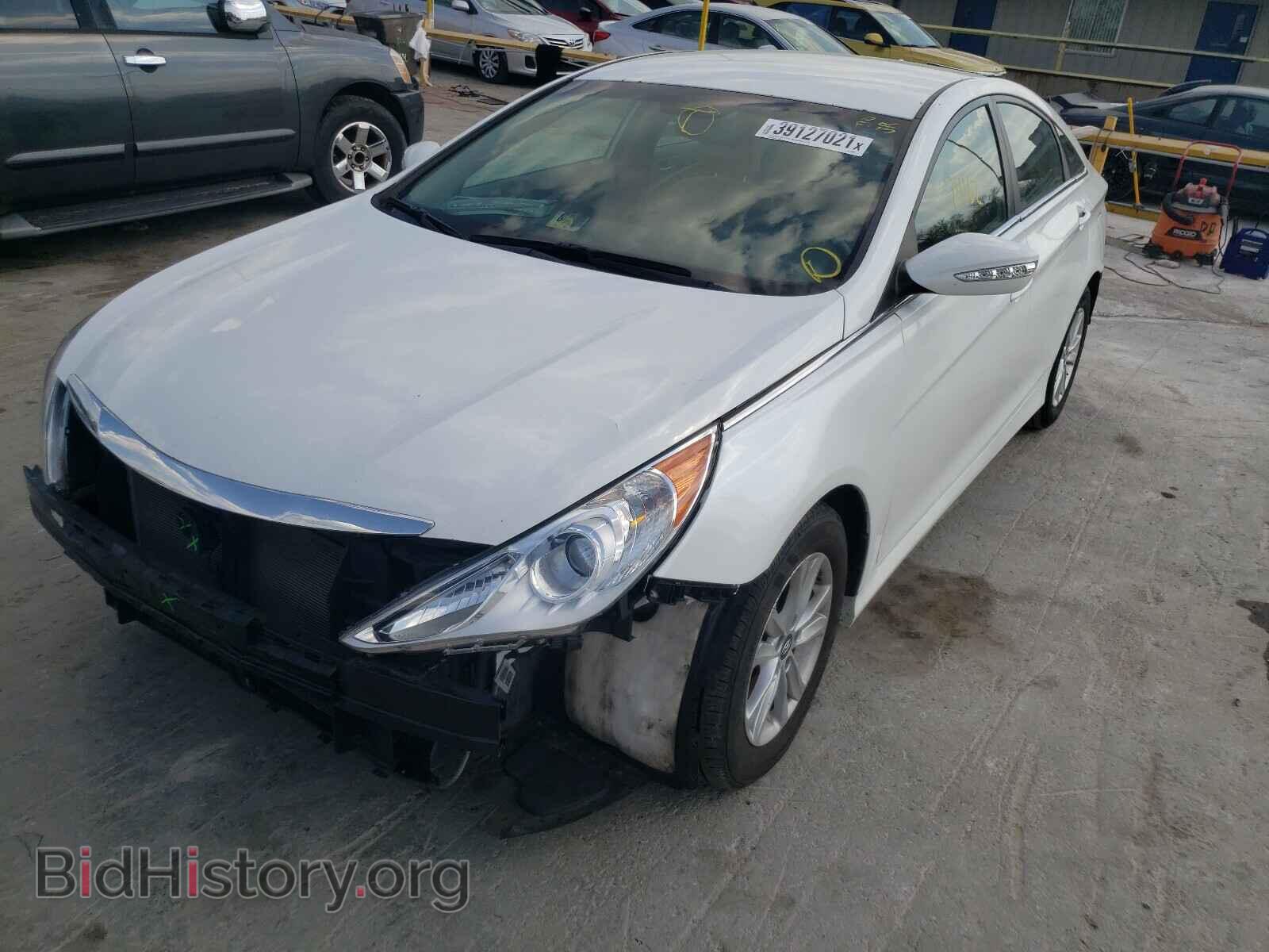 2014 HYUNDAI SONATA - VIN: 5NPEB4AC2EH938091 - Фото 2
