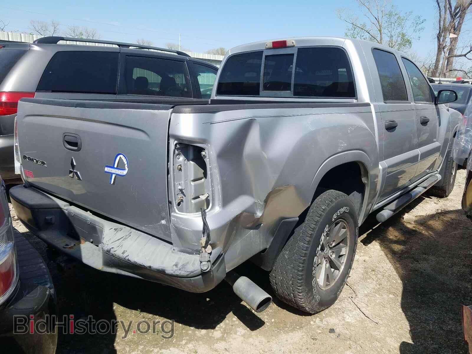 2007 MITSUBISHI RAIDER - VIN: 1Z7HC28K17S234159 - Фото 4