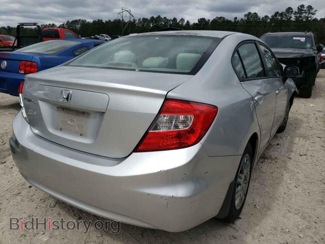 2012 HONDA CIVIC - VIN: 2HGFB2F59CH319420 - Фото 4