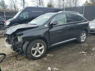 2011 Lexus RX350 RX 350, black — VIN 2T2BK1BA3BC086861, Copart