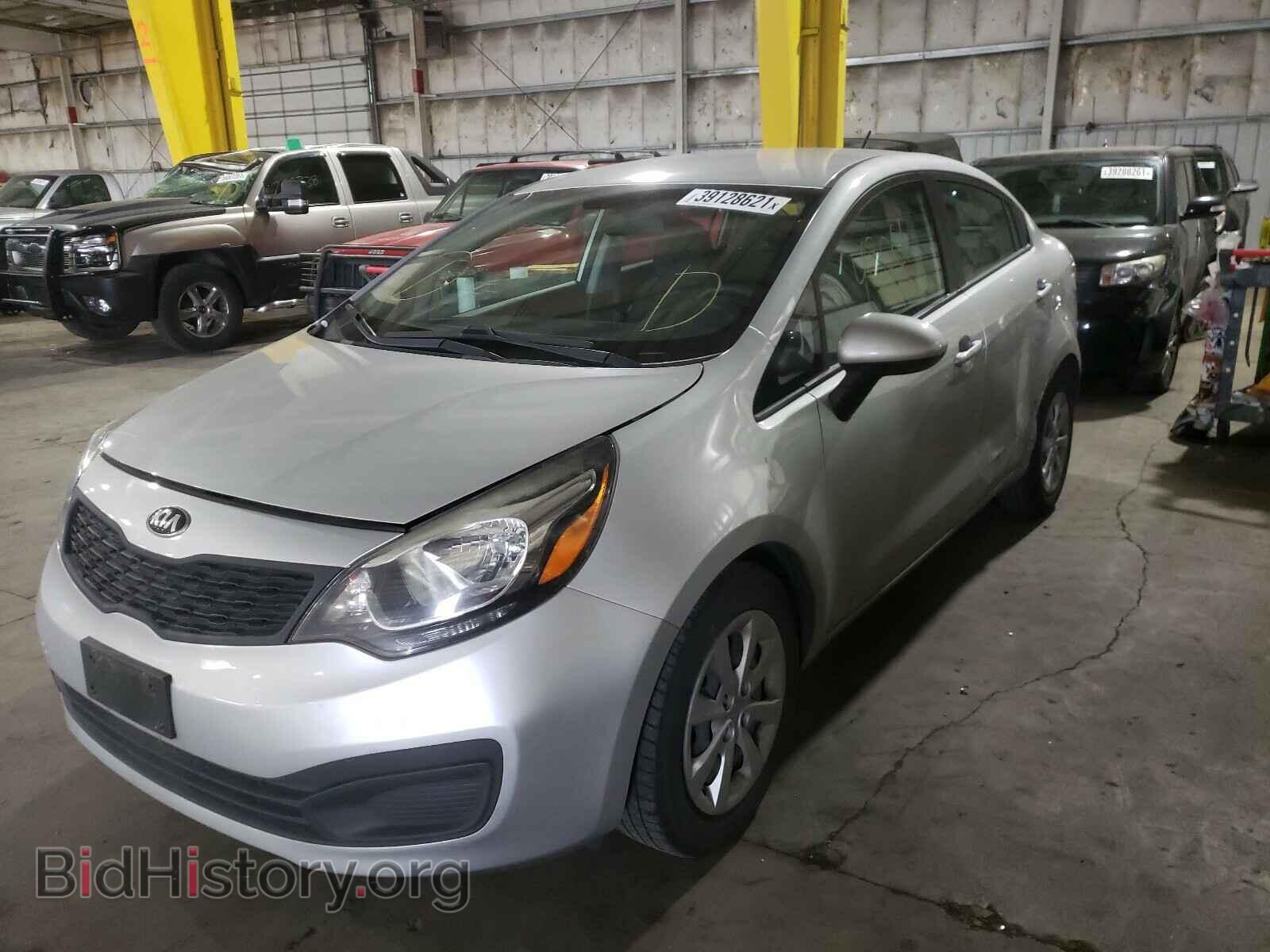 2013 KIA RIO - VIN: KNADM4A36D6224122 - Фото 2