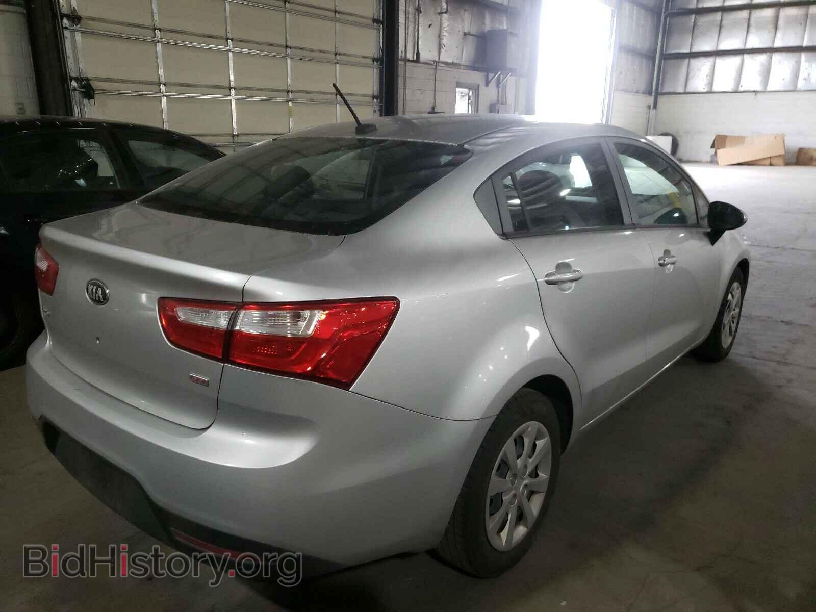 2013 KIA RIO - VIN: KNADM4A36D6224122 - Фото 4