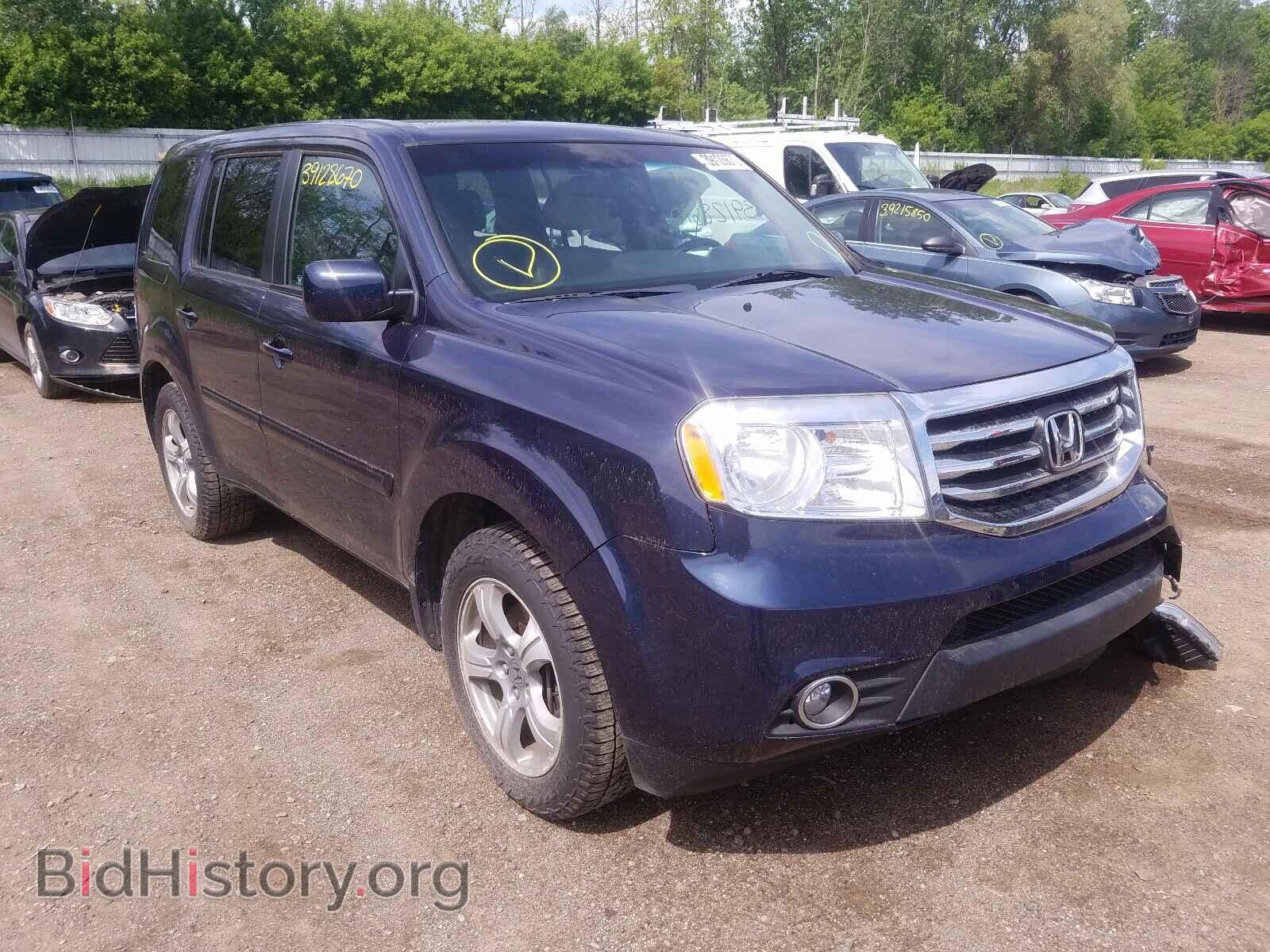 Фотография 5FNYF4H55CB079096 - HONDA PILOT 2012