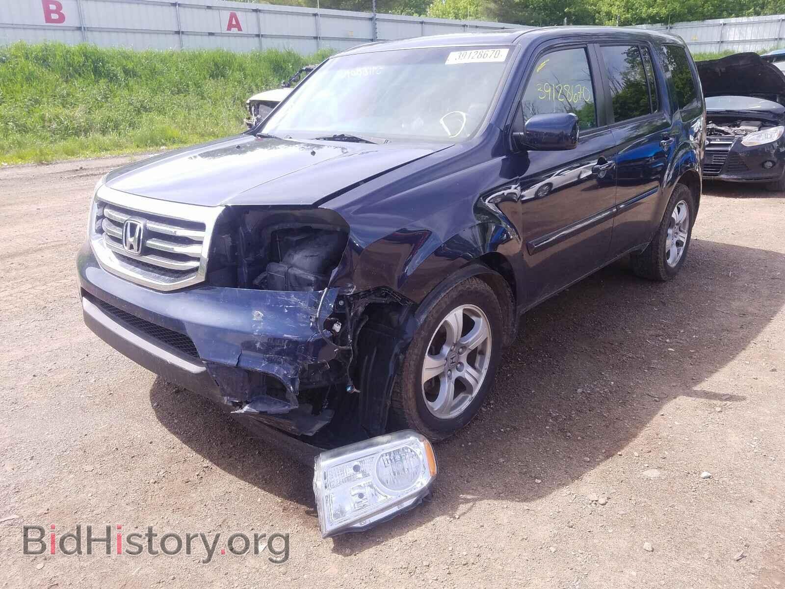 2012 HONDA PILOT - VIN: 5FNYF4H55CB079096 - Фото 2