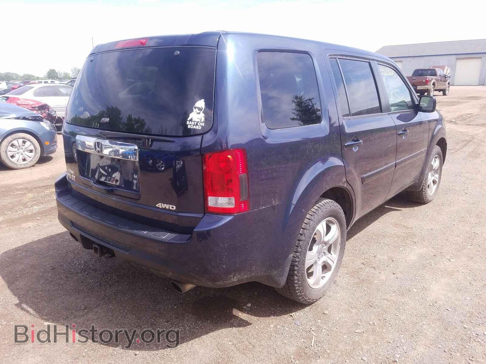 2012 HONDA PILOT - VIN: 5FNYF4H55CB079096 - Фото 4