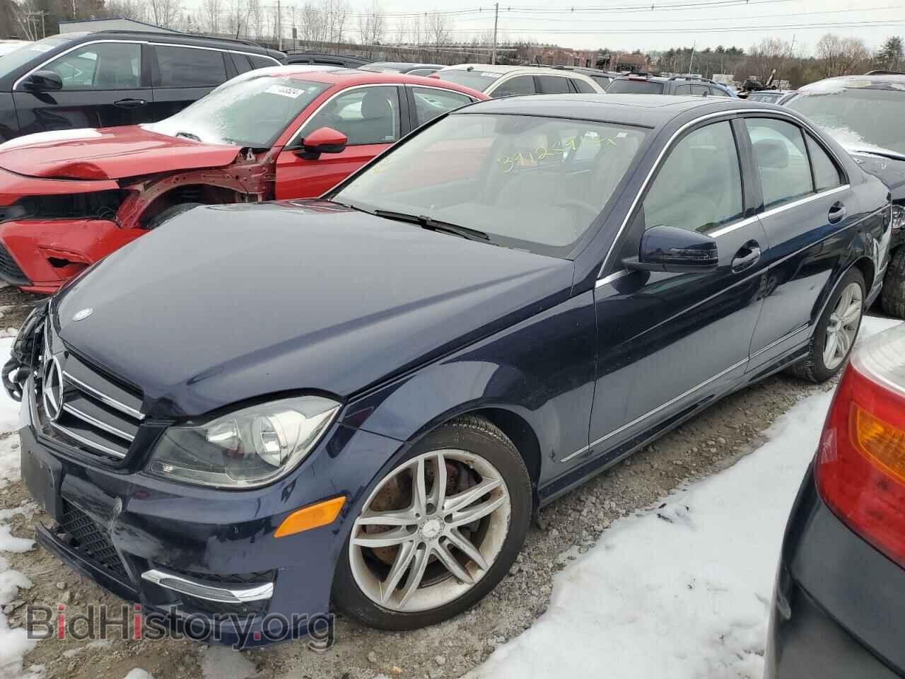 Photo WDDGF8AB2EA932459 - MERCEDES-BENZ C-CLASS 2014