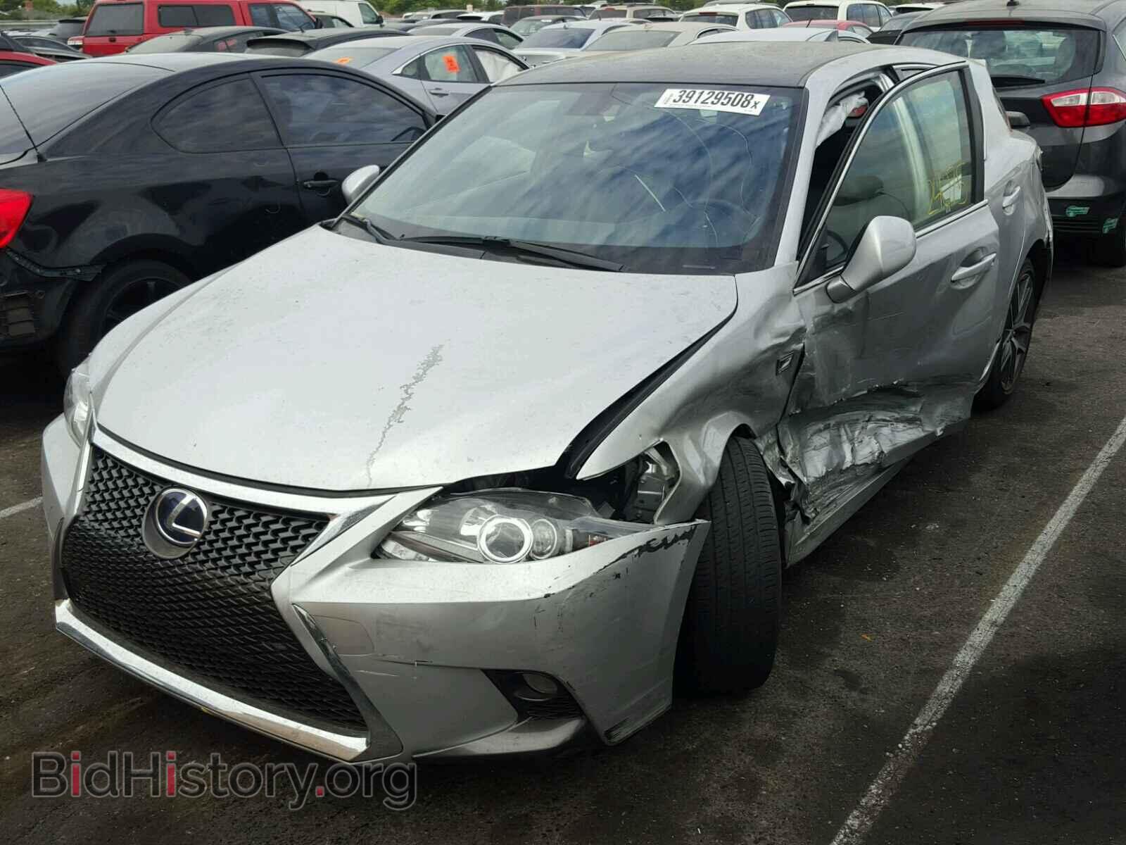 2016 LEXUS CT 200 - VIN: JTHKD5BH6G2252961 - Фото 2