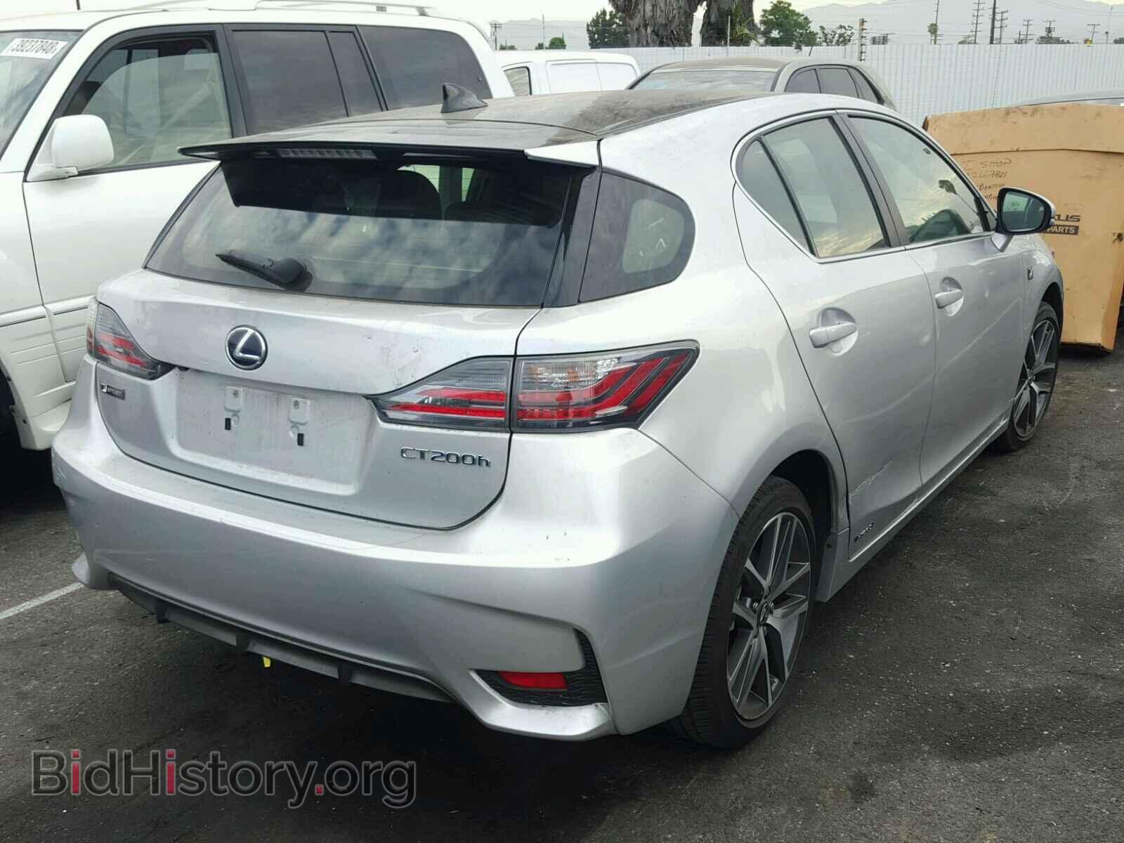 2016 LEXUS CT 200 - VIN: JTHKD5BH6G2252961 - Фото 4