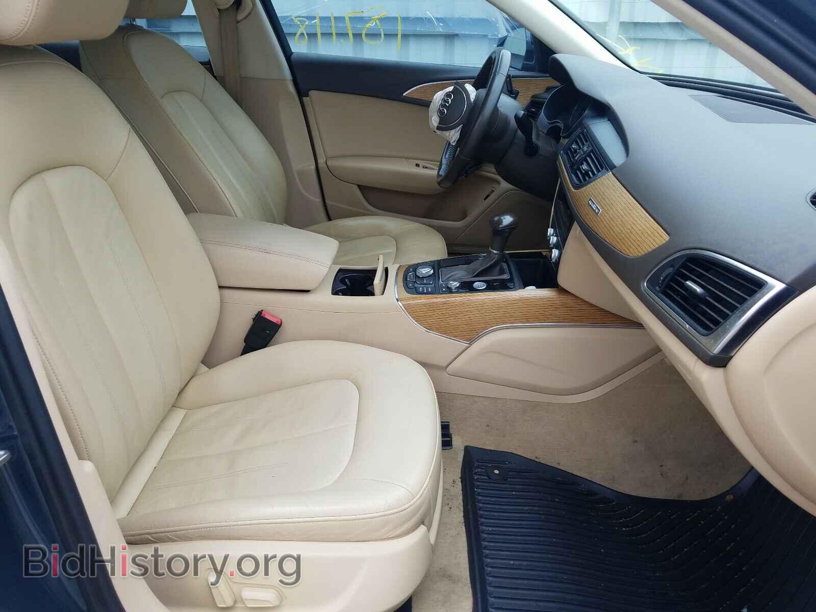 2012 AUDI A6 - VIN: WAUGGAFC9CN123687 - Фото 5