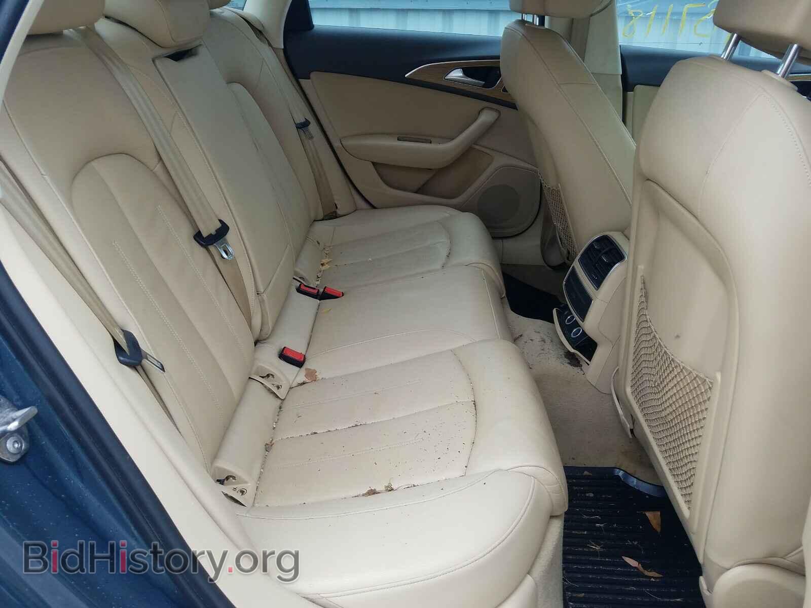 2012 AUDI A6 - VIN: WAUGGAFC9CN123687 - Фото 6