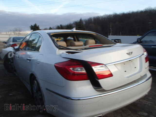 2012 HYUNDAI GENESIS - VIN: KMHGC4DF9CU174525 - Фото 3