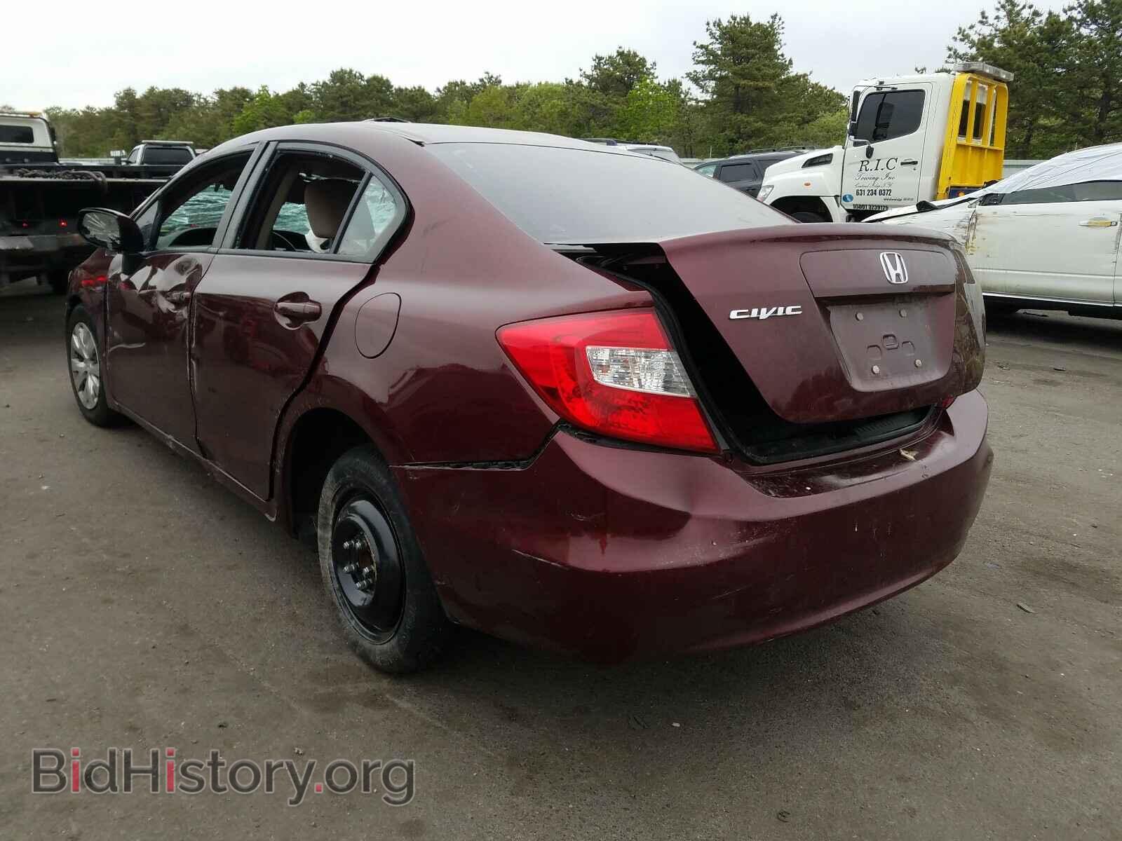 2012 HONDA CIVIC - VIN: 19XFB2F50CE333264 - Фото 3