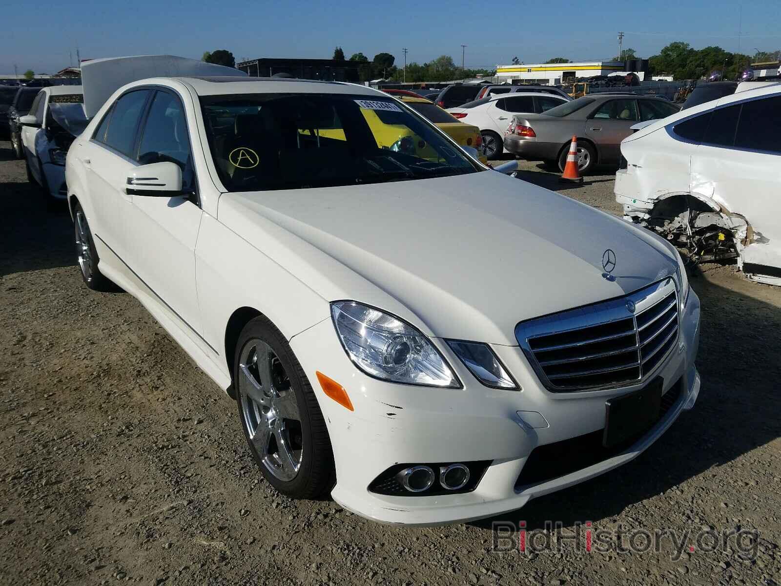 Photo WDDHF5GB8AA091252 - MERCEDES-BENZ E CLASS 2010