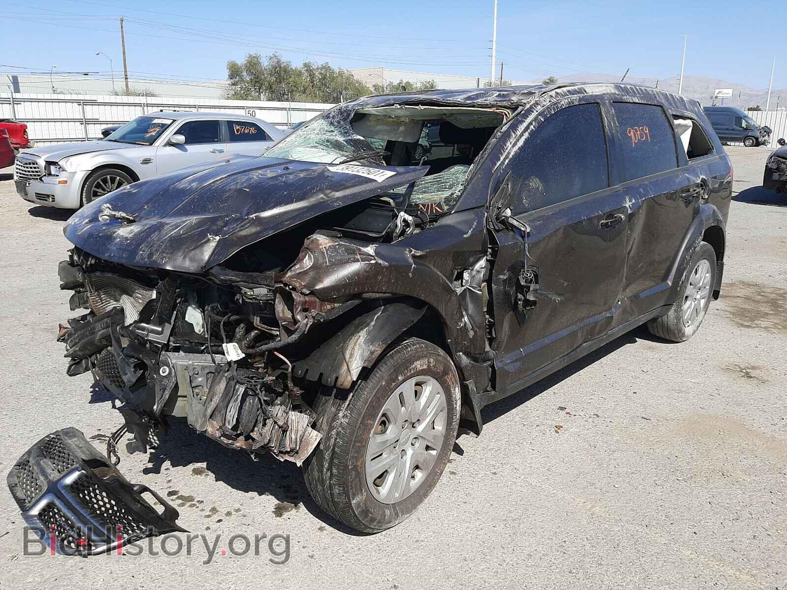2015 DODGE JOURNEY - VIN: 3C4PDCAB5FT692286 - Фото 2
