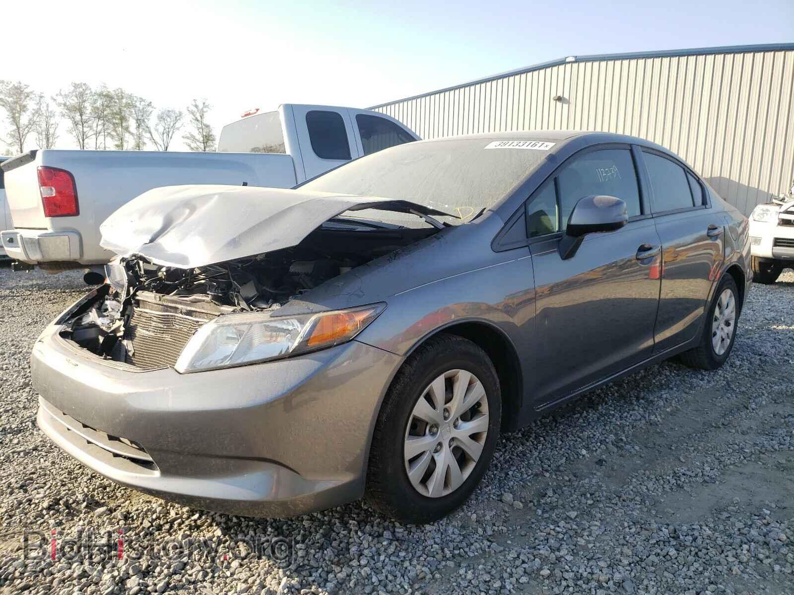 2012 HONDA CIVIC - VIN: 19XFB2F56CE003483 - Фото 2