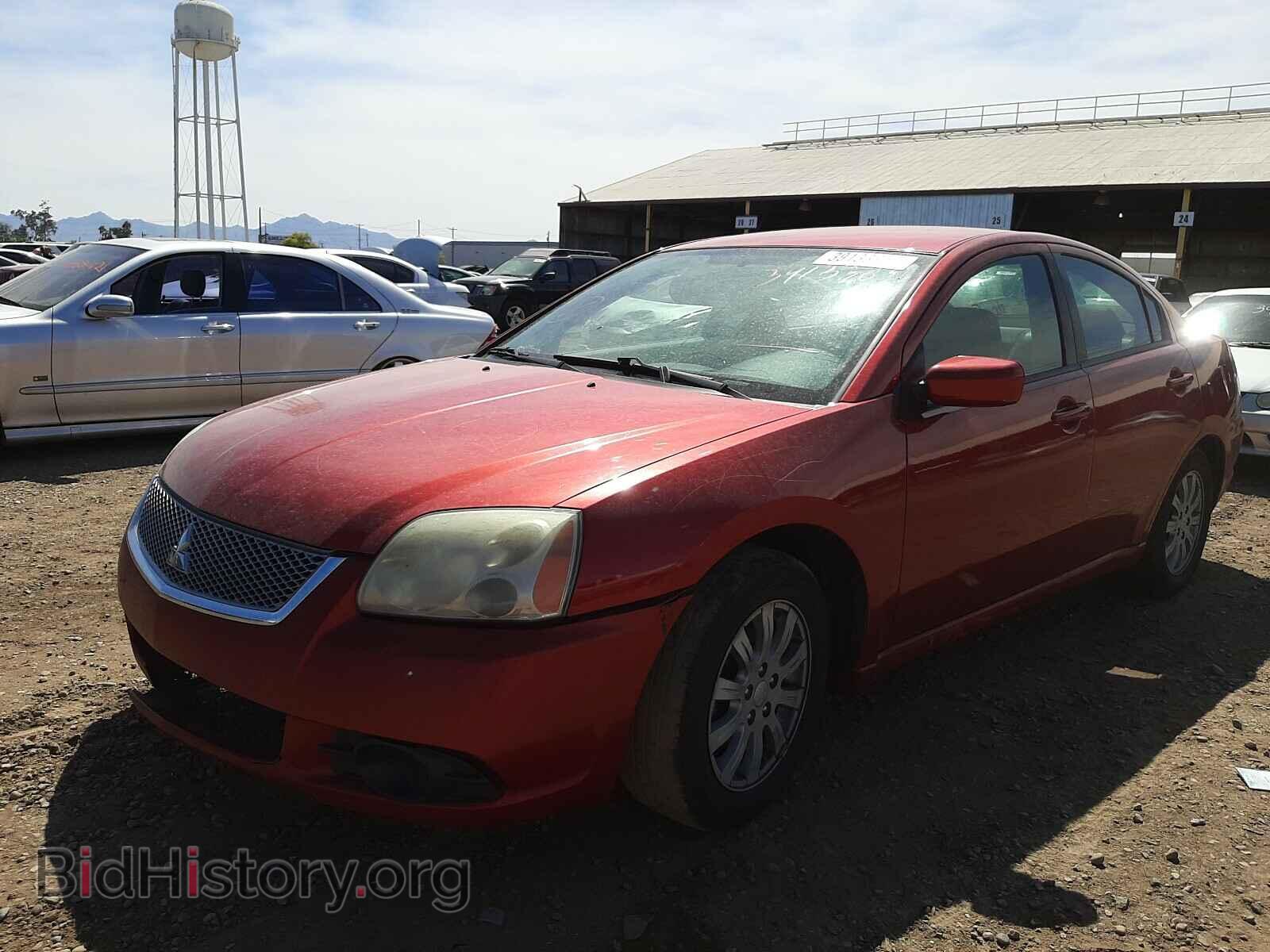 2012 MITSUBISHI GALANT - VIN: 4A32B2FF7CE019028 - Фото 2