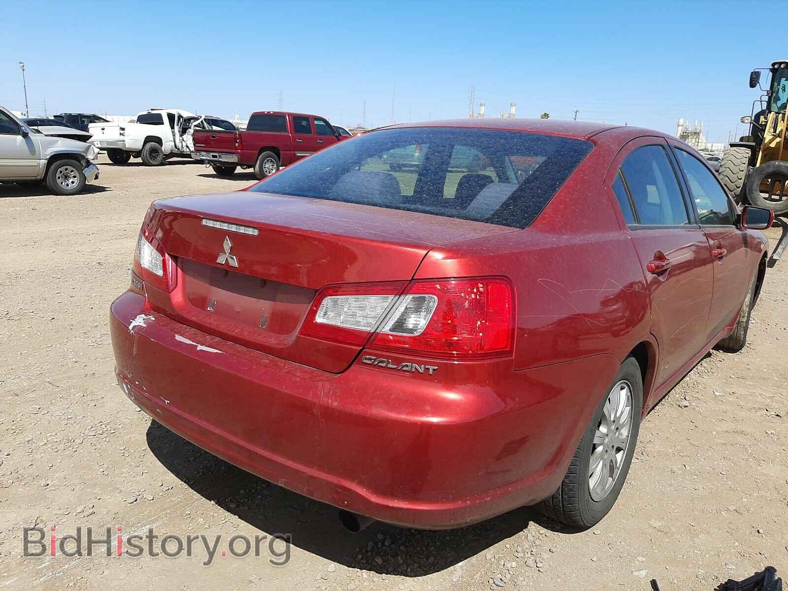 2012 MITSUBISHI GALANT - VIN: 4A32B2FF7CE019028 - Фото 4