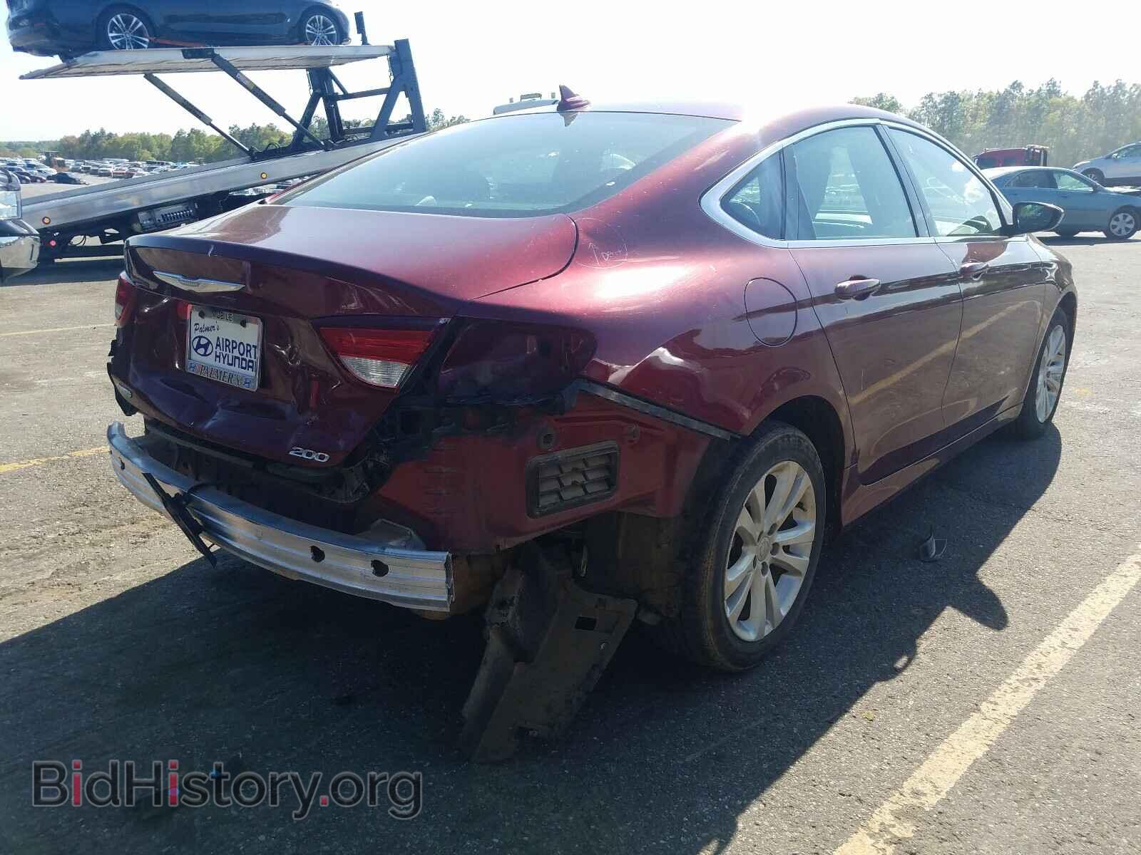 2016 CHRYSLER 200 - VIN: 1C3CCCAB9GN165505 - Фото 4