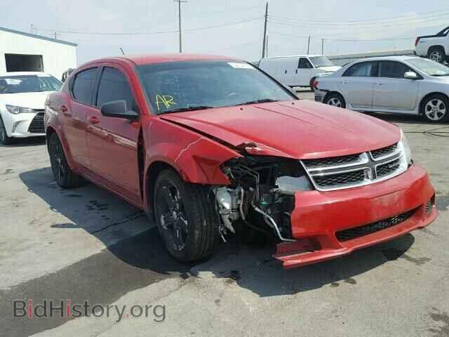 Photo 1C3CDZAB6DN643424 - DODGE AVENGER 2013