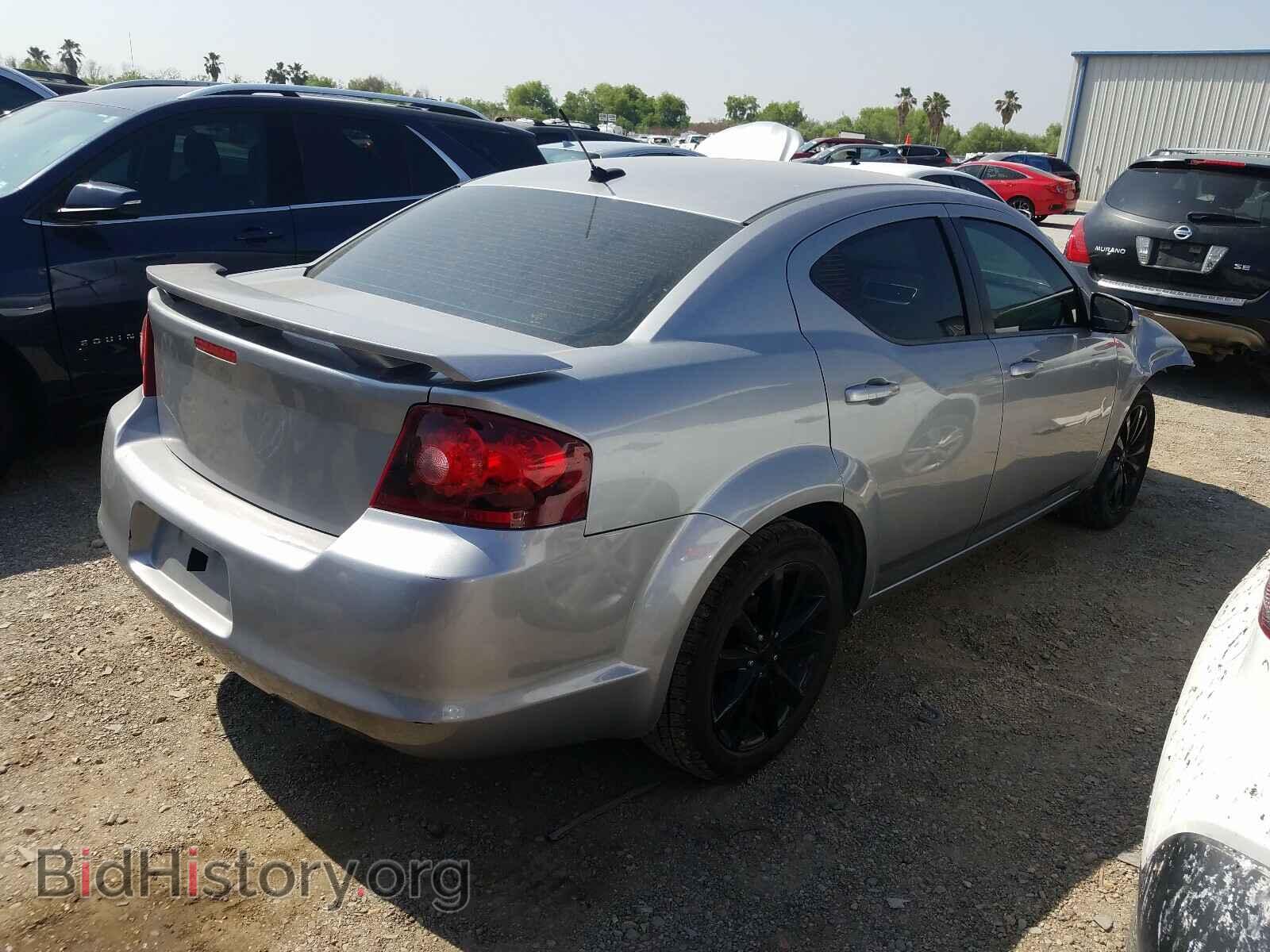 2013 DODGE AVENGER - VIN: 1C3CDZCB9DN627263 - Фото 4
