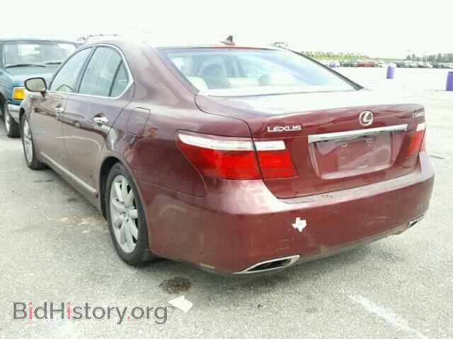 2007 LEXUS LS - VIN: JTHBL46F175049724 - Фото 3