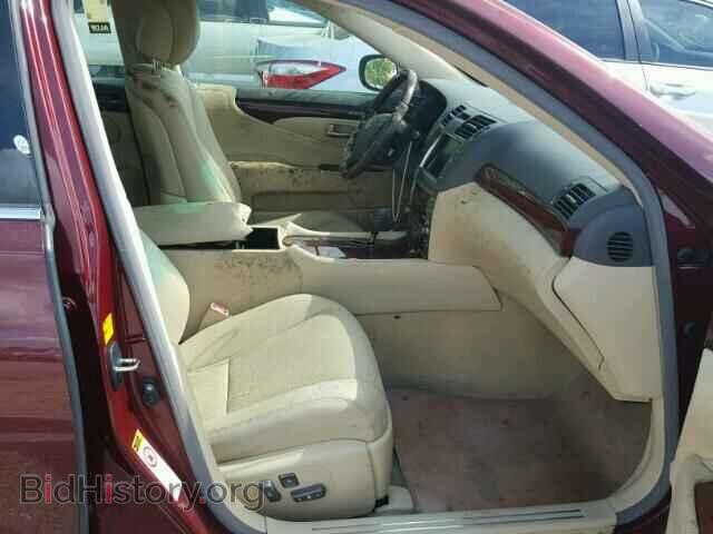 2007 LEXUS LS - VIN: JTHBL46F175049724 - Фото 5