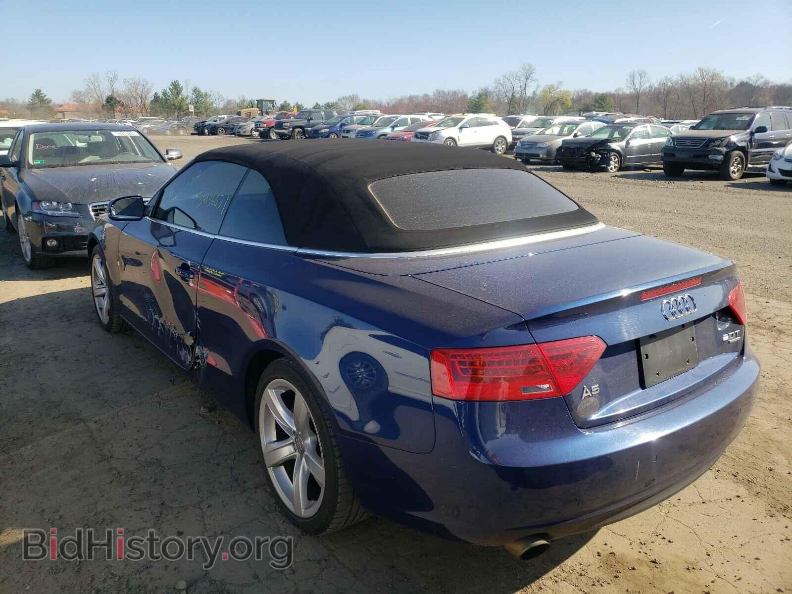 2013 AUDI A5 - VIN: WAULFAFH6DN002260 - Фото 3