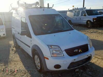 2013 Ford TRANSIT CO, белый — VIN NM0LS7BN1DT140987, Copart