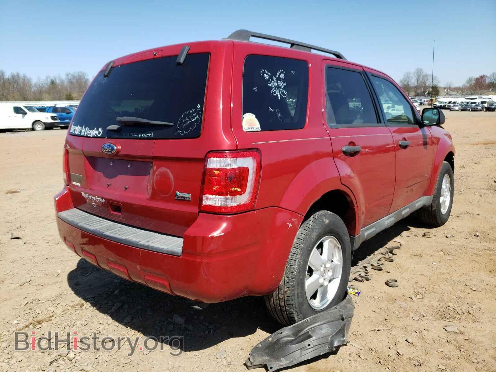 2011 FORD ESCAPE - VIN: 1FMCU9DG2BKC21390 - Фото 4
