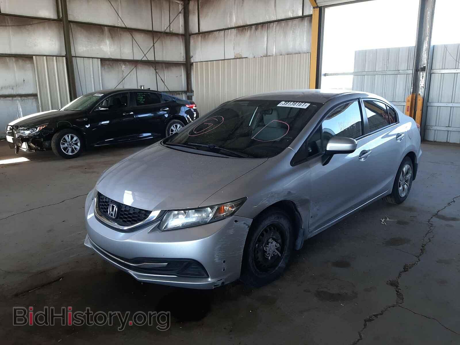2014 HONDA CIVIC - VIN: 19XFB2F55EE038907 - Фото 2