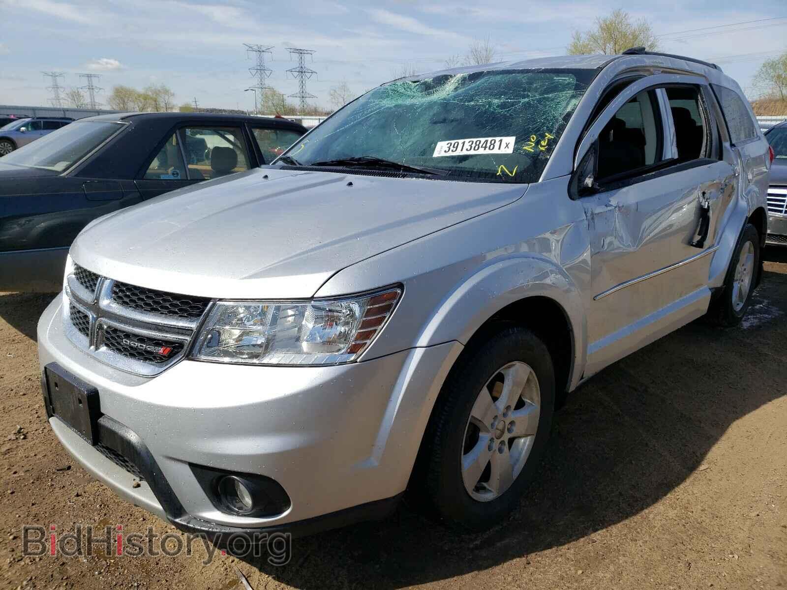 2012 DODGE JOURNEY - VIN: 3C4PDCBG6CT255869 - Фото 2
