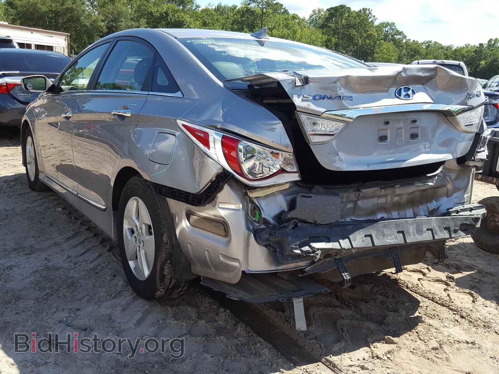 2012 HYUNDAI SONATA - VIN: KMHEC4A48CA024823 - Фото 3