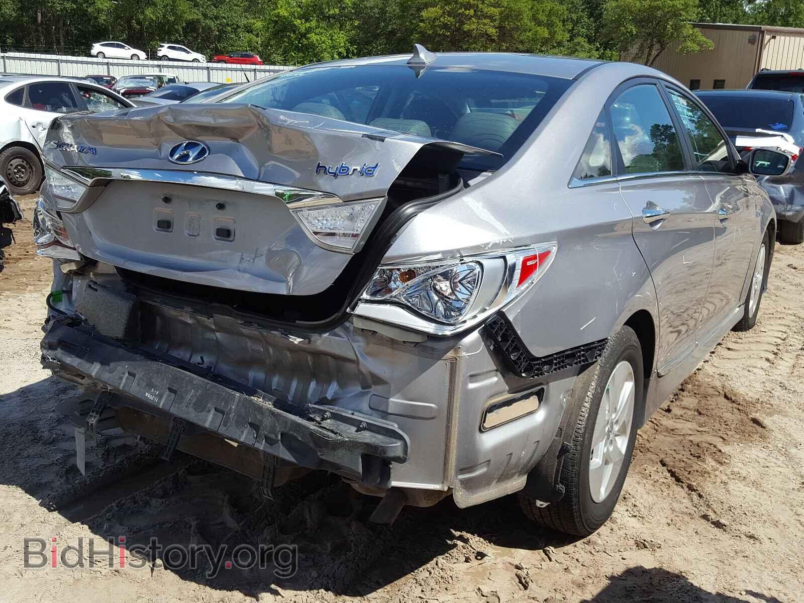 2012 HYUNDAI SONATA - VIN: KMHEC4A48CA024823 - Фото 4