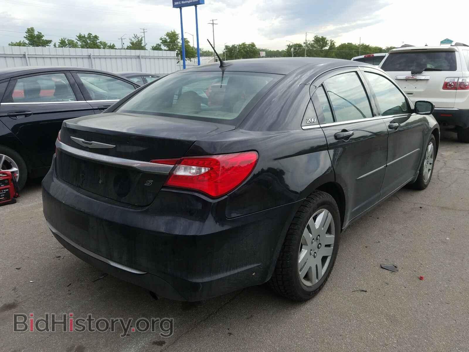 2013 CHRYSLER 200 - VIN: 1C3CCBAB7DN588525 - Фото 4