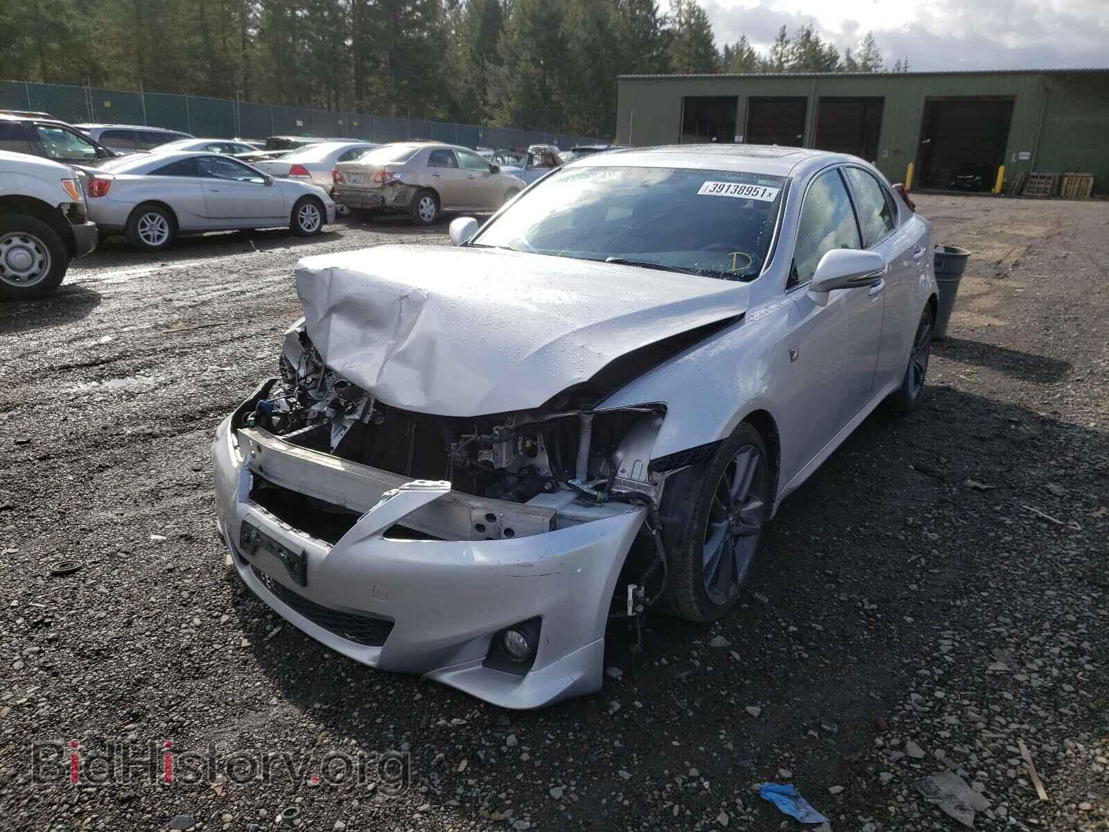 2012 LEXUS IS - VIN: JTHBF5C24C5182549 - Фото 2