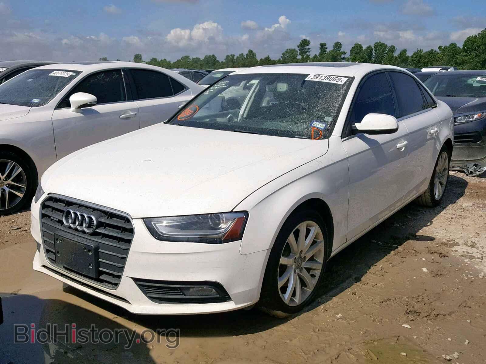 2013 AUDI A4 - VIN: WAUEFAFL9DN039672 - Photo 2