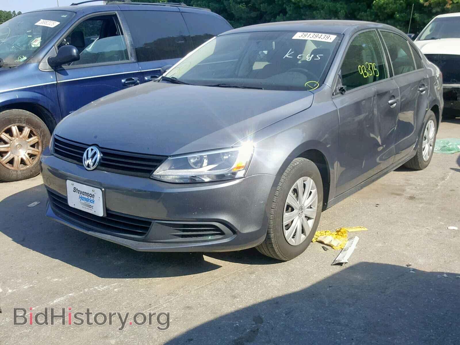 2014 VOLKSWAGEN JETTA - VIN: 3VW1K7AJ3EM322017 - Фото 2
