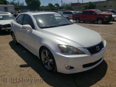 2010 Lexus IS IS 250, белый — VIN JTHBF5C26A5121202, Copart