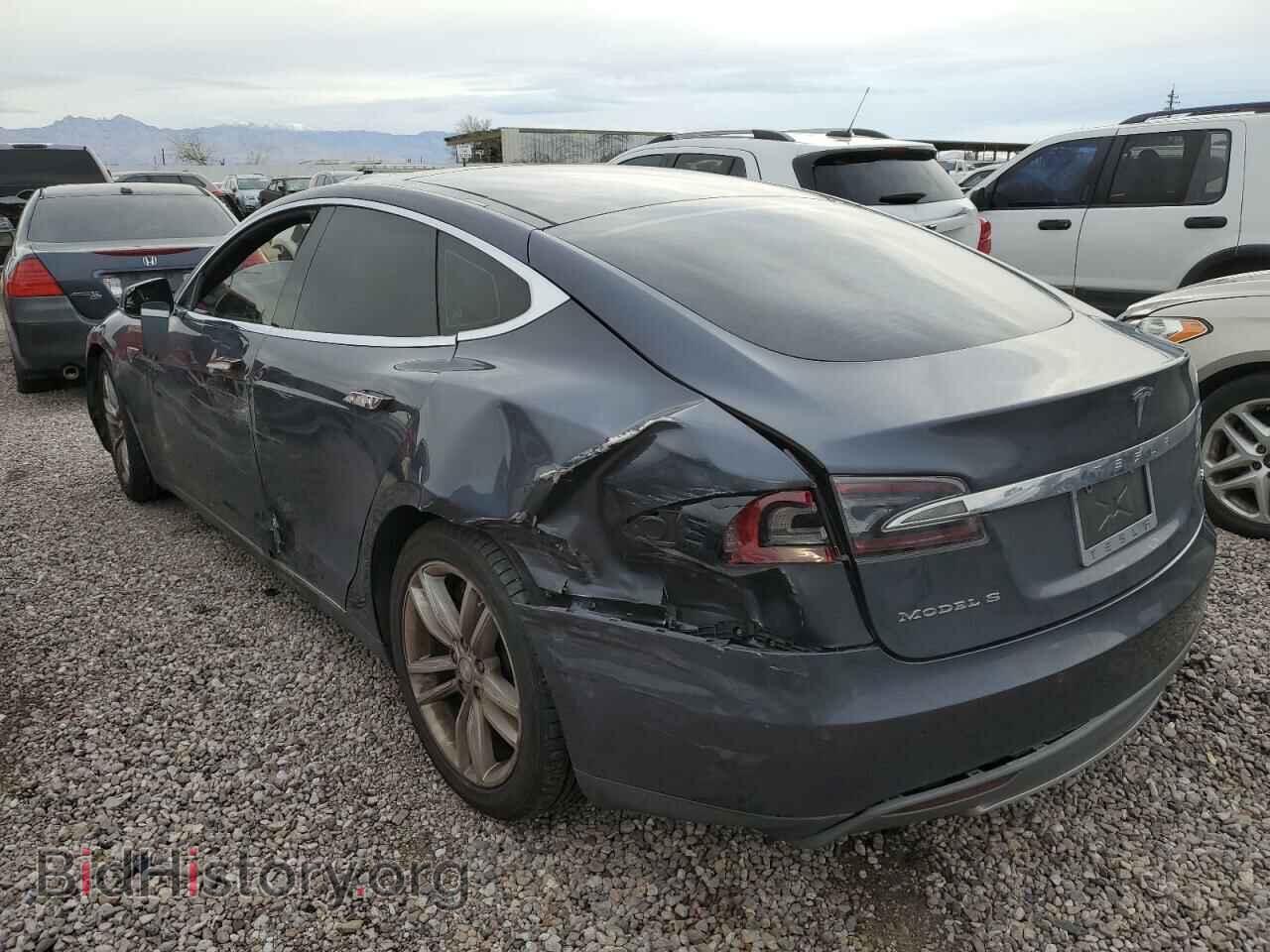 2014 TESLA MODEL S - VIN: 5YJSA1H14EFP64483 - Photo 2