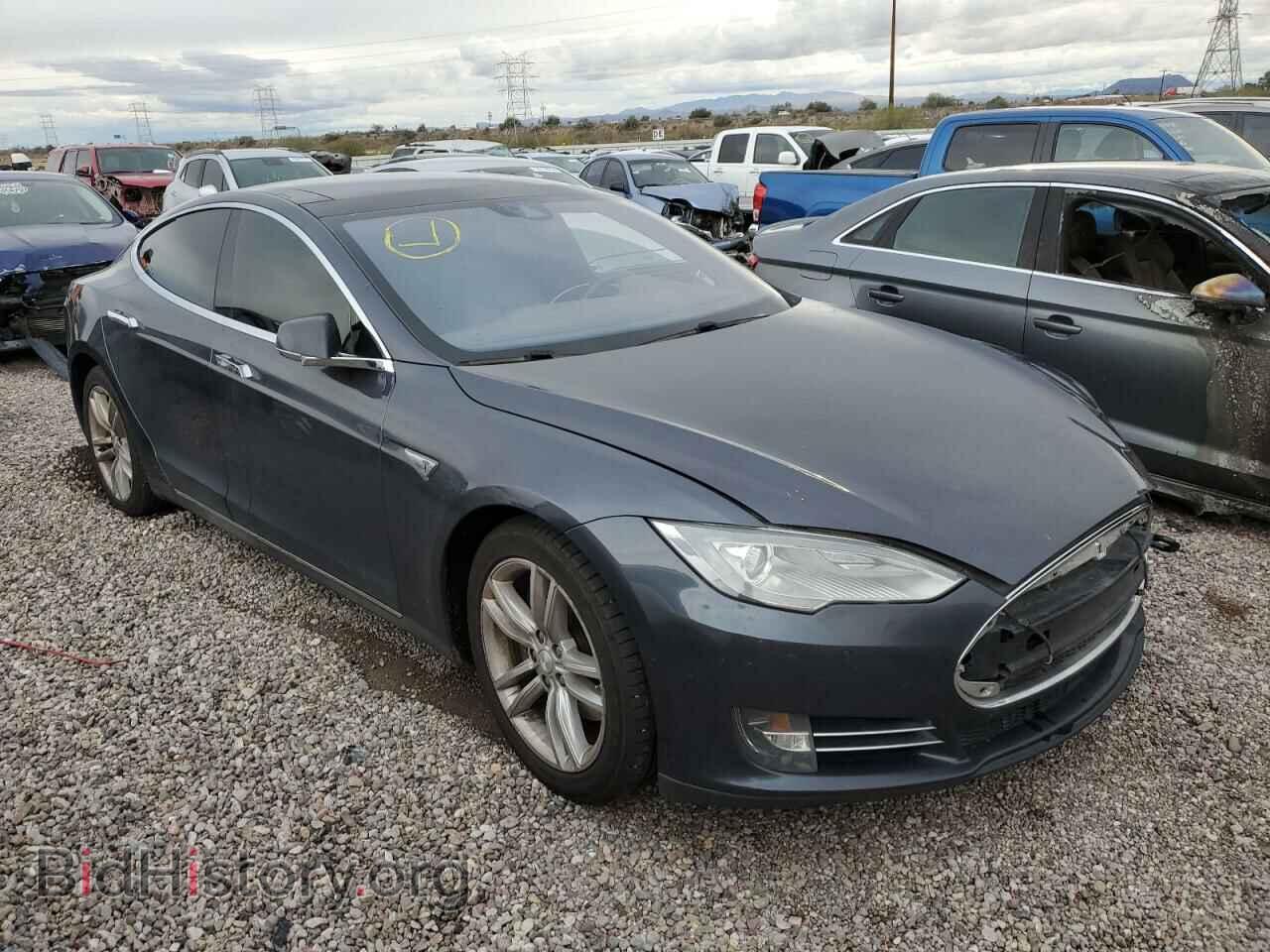 2014 TESLA MODEL S - VIN: 5YJSA1H14EFP64483 - Photo 4