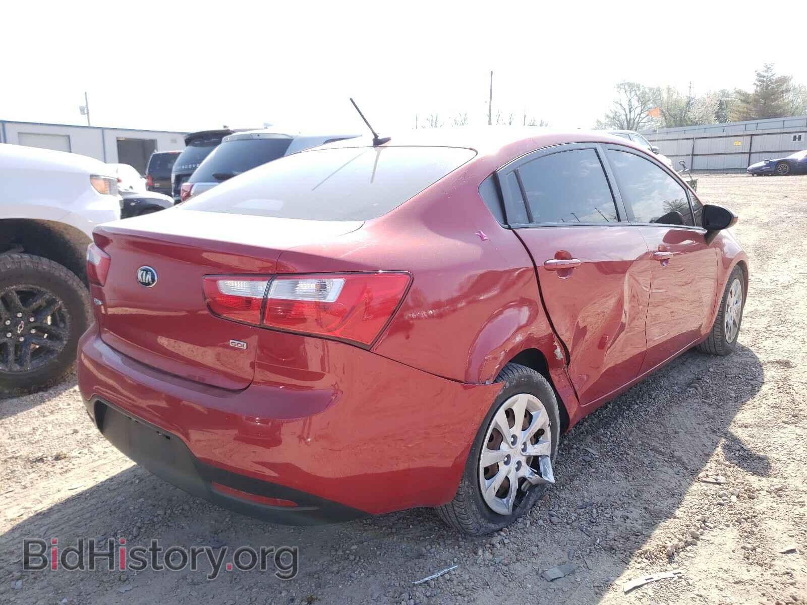 2015 KIA RIO - VIN: KNADM4A35F6478391 - Фото 4