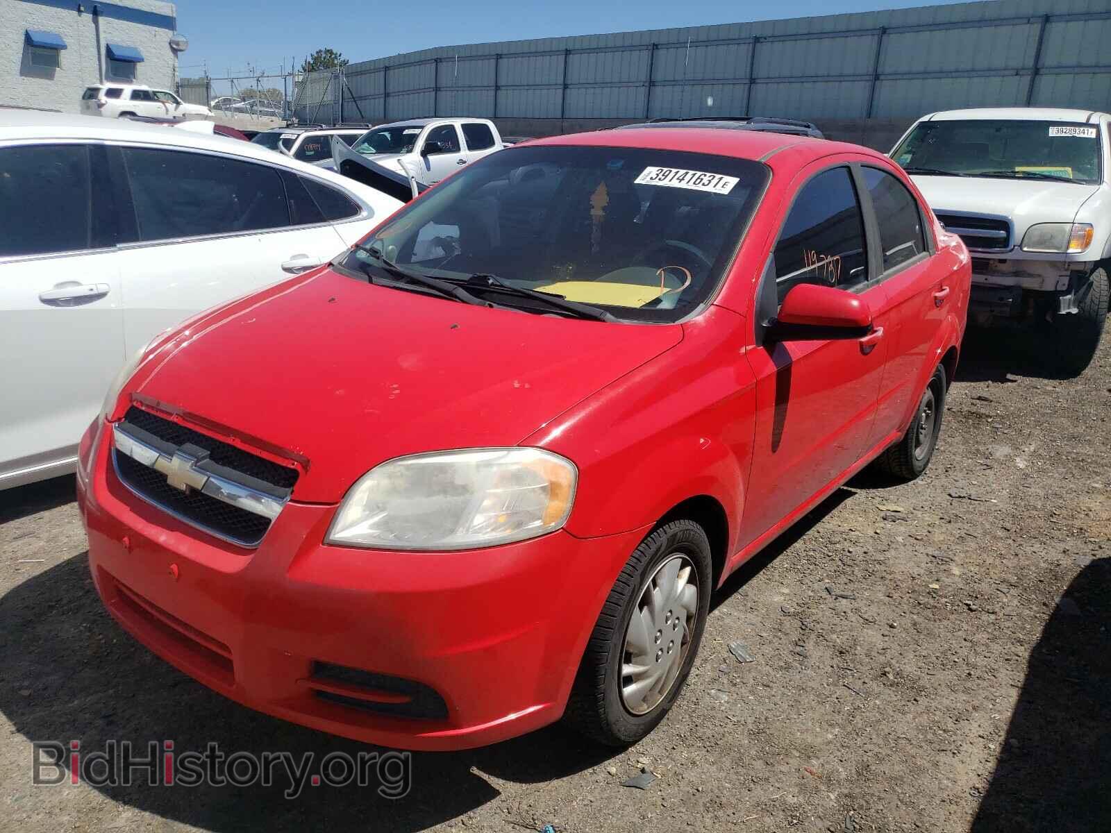2010 CHEVROLET AVEO - VIN: KL1TD5DE3AB127522 - Фото 2