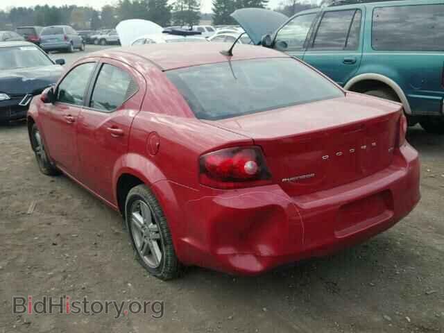 2012 DODGE AVENGER - VIN: 1C3CDZCB2CN196201 - Фото 3