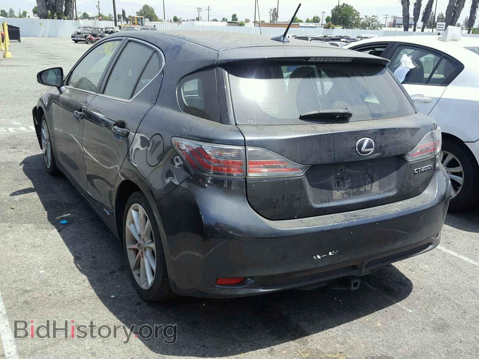 2011 LEXUS CT 200 - VIN: JTHKD5BH5B2019209 - Фото 3