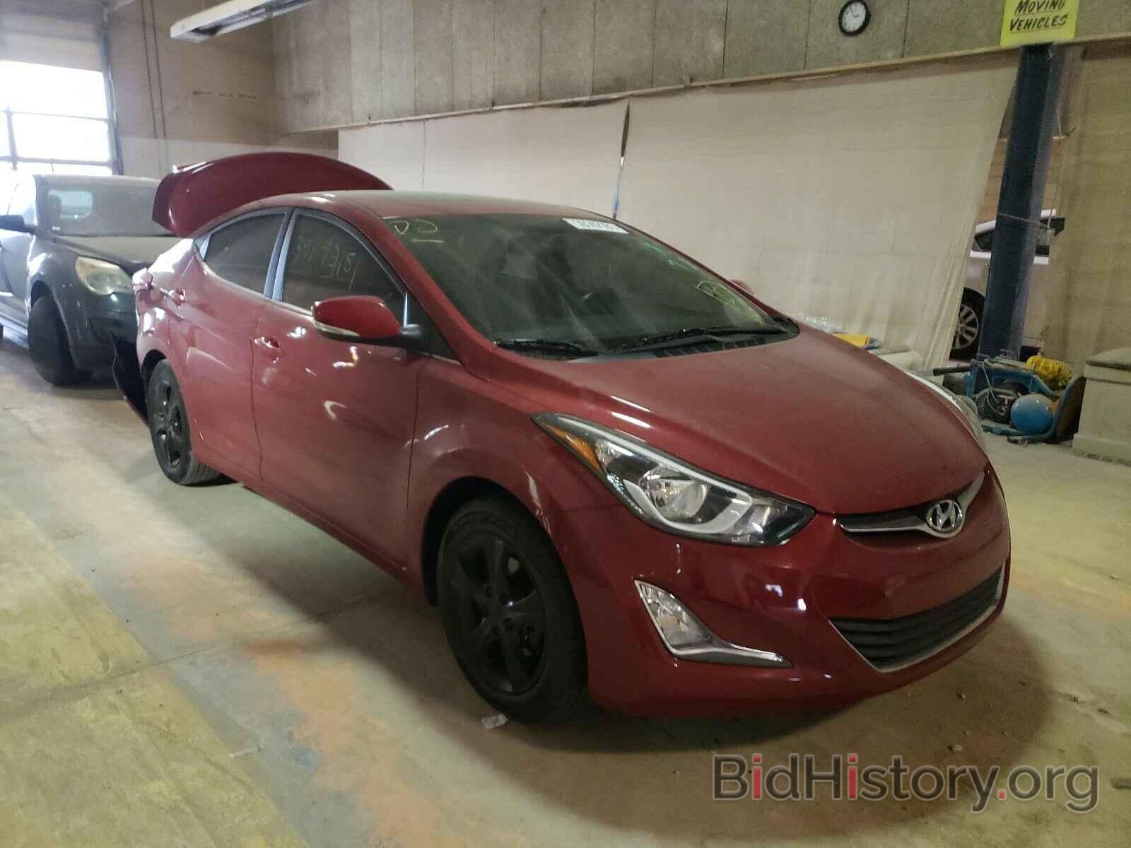 Photo KMHDH4AE1GU584421 - HYUNDAI ELANTRA 2016