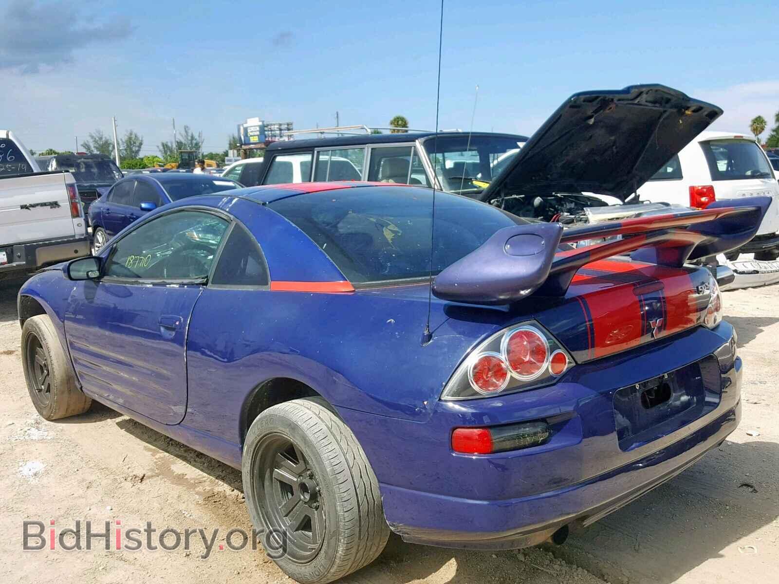 2000 MITSUBISHI ECLIPSE - VIN: 4A3AC34G1YE104755 - Фото 3