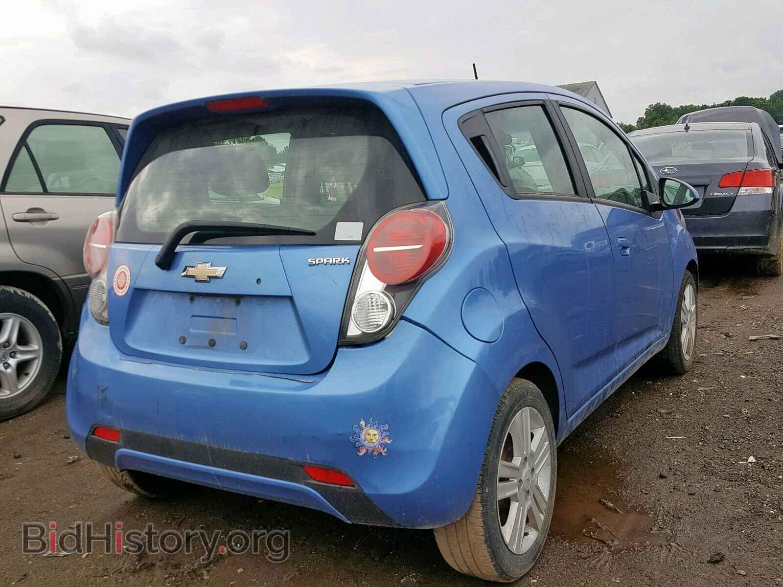 2013 CHEVROLET SPARK - VIN: KL8CD6S95DC616399 - Фото 4