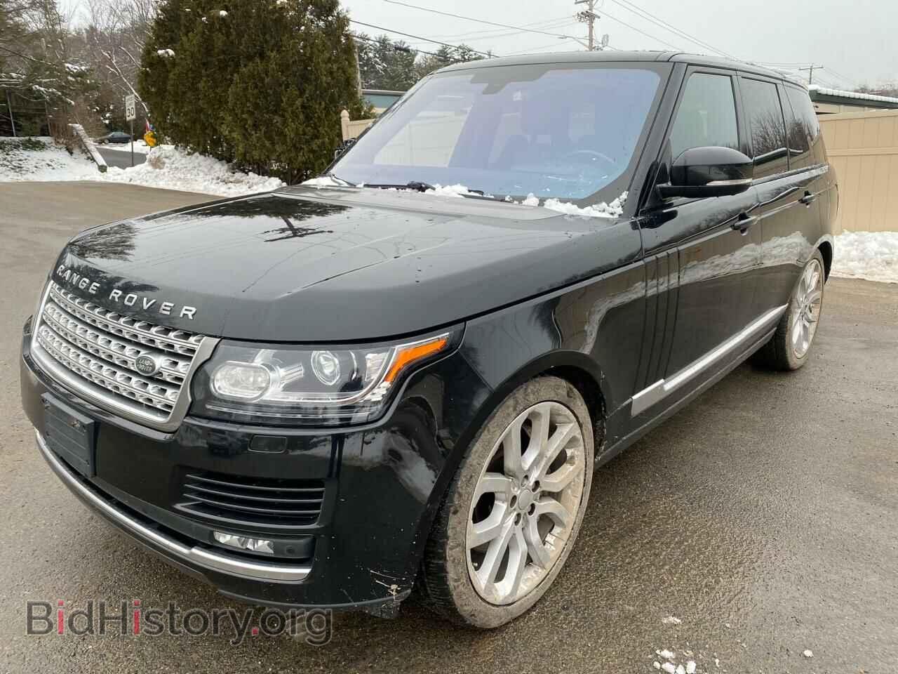 Photo SALGS2VF7GA244596 - LAND ROVER RANGEROVER 2016